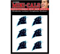 NFL Carolina Panthers Face Cals Set Di 6 Adesivi E Altri