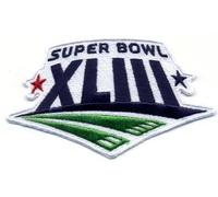 NFL CHAMPIONSHIP SUPER BOWL XLIII SUPERBOWL SB43 CARDINALI STEELERS JERSEY PATCH