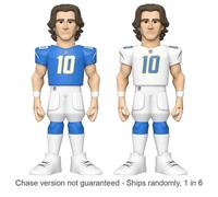 NFL Chargers: Justin Herbert Vinile d'oro da collezione Chase spedisce 1 in 6