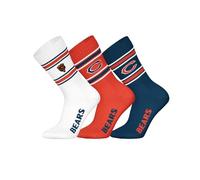 NFL Calzini sportivi unisex Chicago Bears 3 pk Crew Socks (confezione da 3)