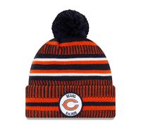 NFL Chicago Bears Sideline 2019 Bobble Berretto In Maglia Cuffiato NewEra