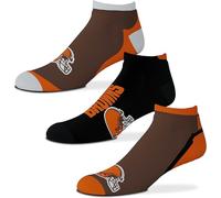 NFL Cleveland Browns Calze 3 Pezzi Flash Sneakers