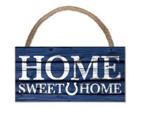 NFL Colts di Indianapolis Casa Dolce Wood Sign Targa Legno Decorazione Parete