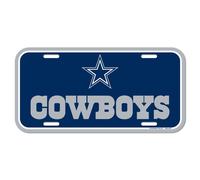NFL Dallas Cowboys Targa Auto Placca Numero Plastica