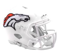 NFL Denver Broncos Alternativo Mini Casco Speed Riddell Bianco 4273