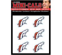 NFL Denver Broncos Face Cals Set Di 6 Adesivi E Altri