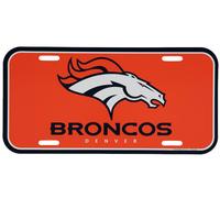 NFL Denver Broncos Targa Auto USA Numero Targa Plastica
