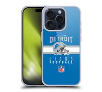 NFL DETROIT LIONS GRAPHICS CUSTODIA COVER MORBIDA IN GEL PER APPLE iPHONE PHONES
