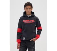 NFL, Felpa Da Bambini In Misto Cotone Multicolor Regular Fit Con Stampa Kansas City Chiefs, Bambino, Multicolor, Taglia: 12-13