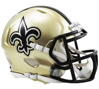 NFL Football Mini Elmo New Orleans Saints Speed OVP Riddell Footballhelm Helmet