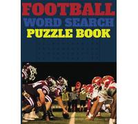 NFL Football Word Search Puzzle Book: Teams, Players & Game Terminology | Large Print | 8.5 x 11 inches (21.6 x 27.9 cm)
