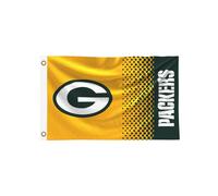NFL Green Bay Packers Foco Fade Team Banner Bandiera Flag 150x90