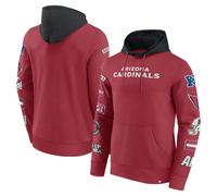 NFL Hoody Arizona Cardinals Fleece Con Toppe Pullover Con Cappuccio