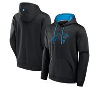 NFL Hoody Carolina Panthers Defender Dot Faded Primary Fleece Con Cappuccio