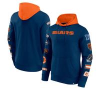 NFL Hoody Chicago Bears Fleece Con Toppa Pullover Con Cappuccio