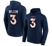 NFL Hoody Denver Broncos Russell Wilson Graphic Felpa Con Cappuccio