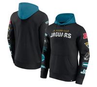 NFL Hoody Jacksonville Jaguars Fleece Con Toppa Cappuccio Maglione