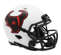 NFL Houston Texans Lunar Eclipse Mini Casco Velocità Riddell Footballhelm Calcio