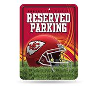 NFL Kansas City Chiefs Hi-Res cartello in metallo per parcheggio