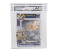 NFL La Chargers Funko Pop Justin Herbert (Casa Uniforme) Stimato Afa 9.25