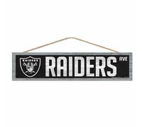 NFL Las Vegas Raiders Avenue Ave Wood Sign Targa Legno Wandschumuck Decorazione