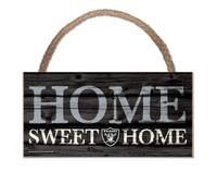 NFL Las Vegas Raiders Casa Dolce Wood Sign Insegna IN Legno Decorazione Parete