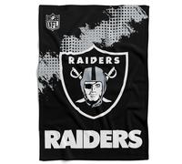 NFL Las Vegas Raiders coperta morbida coperta Corner Throw Blanket 4260296357103