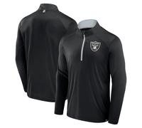 NFL Las Vegas Raiders Defender LC Quarter Zip Zipper Jacket Top Sweater