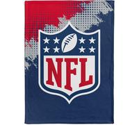 NFL Logo Shield coperta morbida coperta Corner Throw Blanket 4260296357172