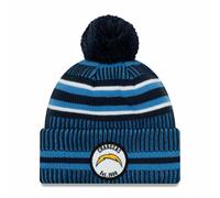 NFL Los Angeles Chargers Sideline 2019 Bobble Berretto di Lana Ammanettato Knit