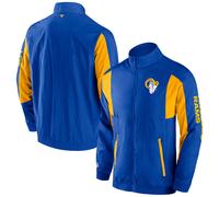 NFL Los Angeles Rams Giacca Foundation Woven Crinkle Tracciare Giacca a Vento