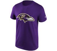 NFL Maglietta Baltimore Ravens Grafico Primaria Calcio Logo Shirt Porpora Lilla