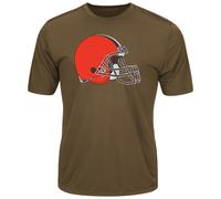 NFL Maglietta Cleveland Browns Logo Tech Sintetici Calcio Cool Base