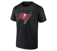 NFL Maglietta Tampa Bay Buccaneers Value Grafico Primaria Logo Shirt Nero Calcio