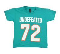 NFL Miami Dolphins Undefeated 72 Team Century Teal Maglietta Per Bambini