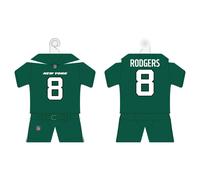 NFL Mini Maglia New York Jets Aaron Rodgers Con Ventose Per Auto CarKit
