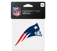 NFL New England Patriots Adesivo Perfect Cut Decal 10x10cm Logo 032085630551