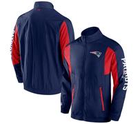 NFL New England Patriots Giacca Foundation Woven Crinkle Tracciare a Vento