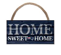 NFL New England Patriots Home Sweet Wood Sign In Legno Decorazione Da Parete