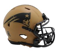 NFL New England Patriots Salute to Service 2023 Mini Casco Velocità Footballhelm