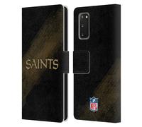 NFL NEW ORLEANS SAINTS LOGO CUSTODIA COVER A PORTAFOGLIO PER SAMSUNG TELEFONI 1