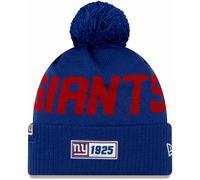 NFL New York Giants NY Road Sideline 2019 Bobble Berretto Cuffia NewEra