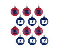 NFL New York Giants Palline Di Natale Set Di Ornamenti Da 12 Pezzi