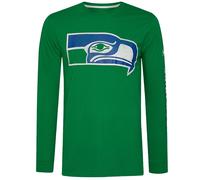 NFL Nike Moda Top Uomo Tempo Libero Lunghe Pullover Nkoa Verde Arancione Nuovo