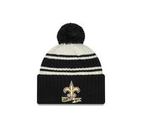 NFL Nuovo Orleans Saints Sideline 2022 Cromo Berretto di Lana Bobble Beanie