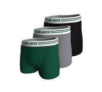 NFL NY Jets 3pk Boxers - Grn/MGR/Blk - XL