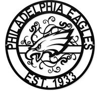 NFL Philadelphia Eagles - Cartello in metallo tagliato al laser