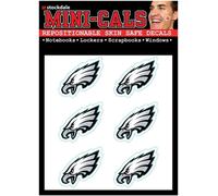 NFL Philadelphia Eagles Faccia Cals 6-teiliges Adesivi Set Viso Uvm