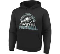 NFL Philadelphia Eagles Hoody Felpa con Cappuccio Pullover Showtime Kicker Felpa