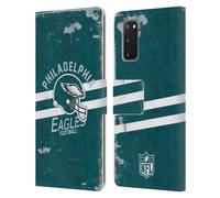 NFL PHILADELPHIA EAGLES LOGO ART CUSTODIA COVER A PORTAFOGLIO PER SAMSUNG 1